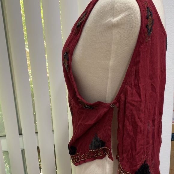 FREE PEOPLE TOP MADE IN INDIA 🇮🇳 - Picture 3 of 8